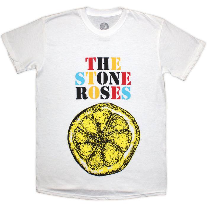 The Stone Roses Unisex T-Shirt Lemon Multicolour (bela) 223599