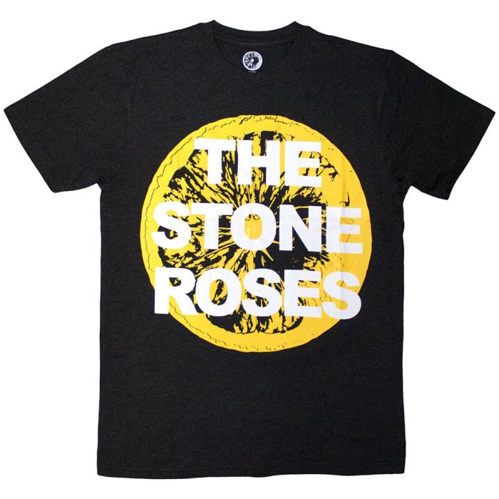 The Stone Roses Unisex T-Shirt Large Lemon Charcoal Grey 223635