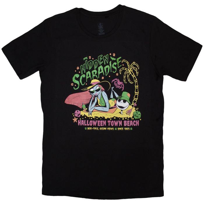 The Nightmare Before Christmas unisex T-Shirt Hidden Scaradise (black) 223874