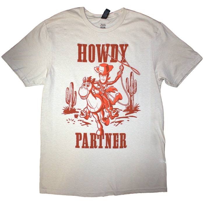 Disney Unisex T-Shirt Toy Story Howdy Partner (Natural) 223926