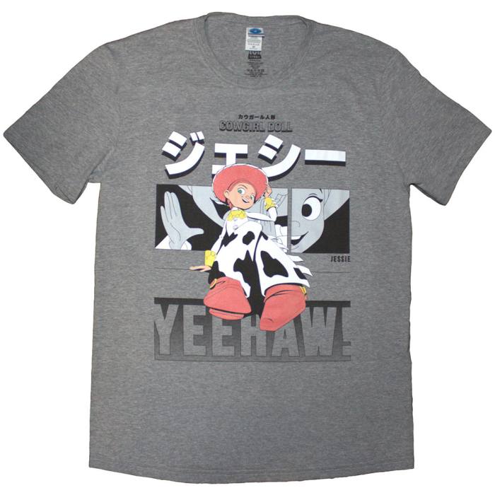Disney Unisex T-Shirt Toy Story Jessie Yeehaw (Grey) 223932