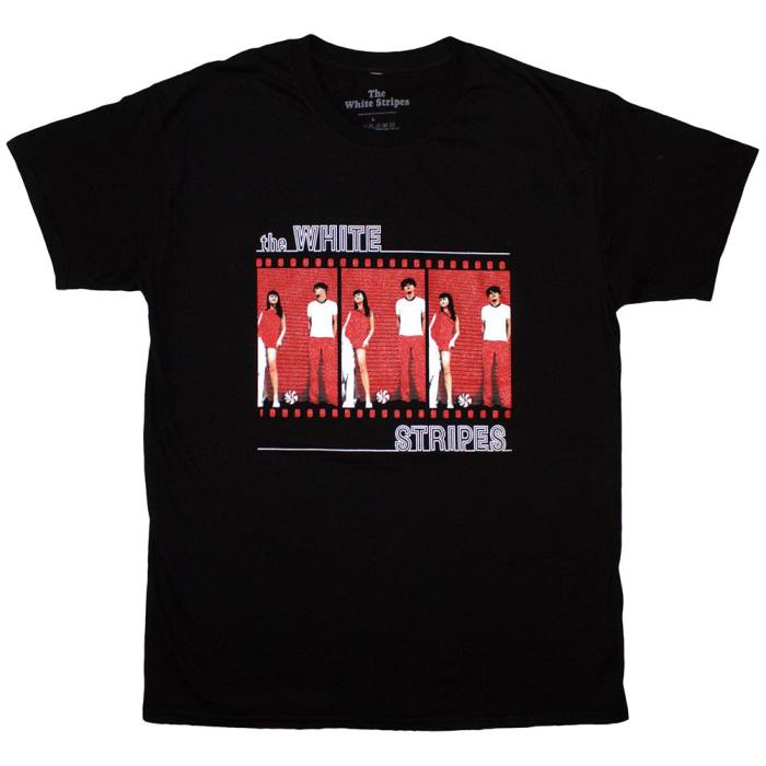 The White Stripes unisex T-Shirt Film Strip (črna) 223974