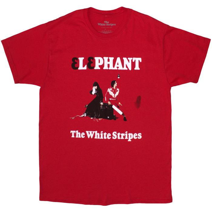 The White Stripes unisex T-Shirt Elephant (rdeč) 223980