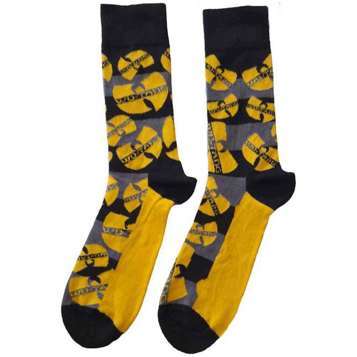 Wu-Tang Clan unisex nizke nogavice Logos Yellow (črne) 224120