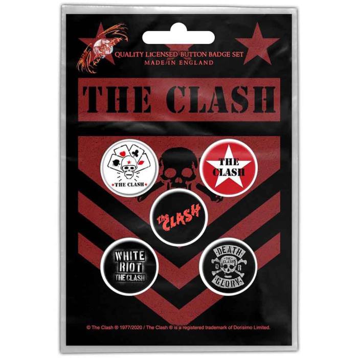 The Clash set značk Button Badge Pack: London Calling 225687