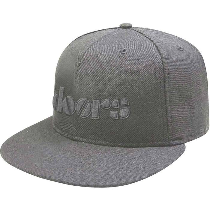 The Doors Unisex Snapback Cap: Logo (Silver Grey) 230754