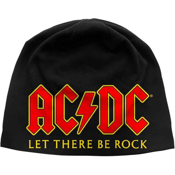 AC/DC Unisex Beanie Hat: Let There Be Rock 234617