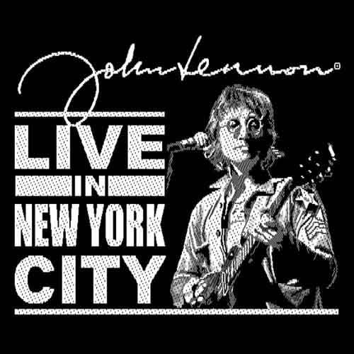 John Lennon Standard Patch: Live in New York City 234862
