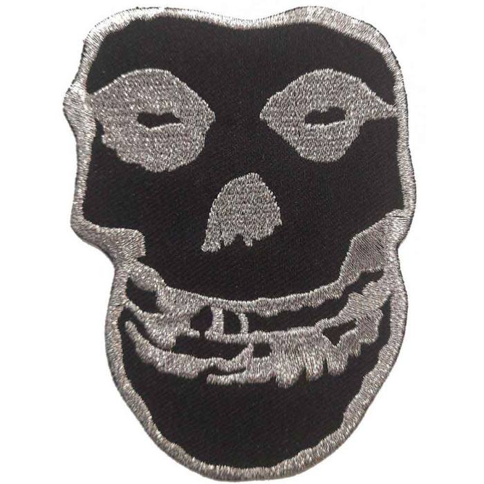 Našitek Misfits – Inverted Silver Skull 238071