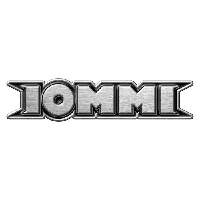 Tony Iommi Pin Badge: Logo (Enamel In-Fill) 240518
