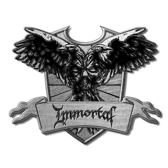Immortal Pin Badge: Crest (Die-Cast Relief) 240519