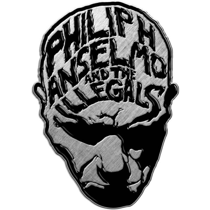 Philip H. Anselmo & The Illegals Pin Badge: Face (Enamel In-Fill) 240528