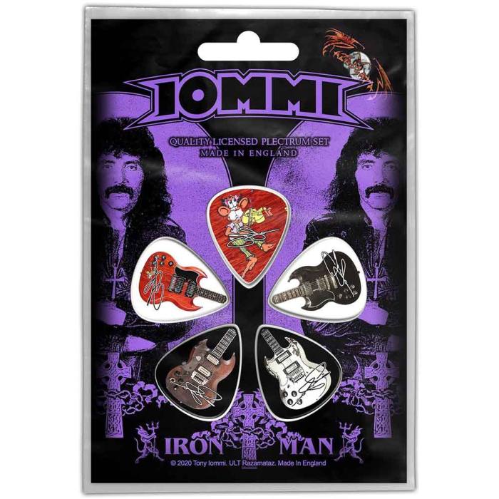 Tony Iommi Plectrum Pack: Iron Man 241375