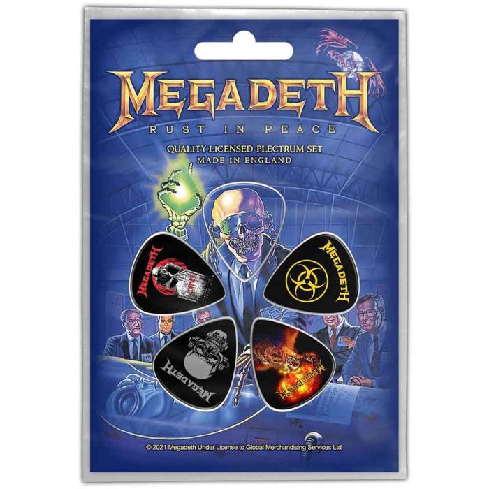 Megadeth Plectrum Pack: Rust In Peace 241377
