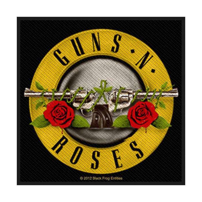 Guns N' Roses standardni našitek Bullet Logo 245047