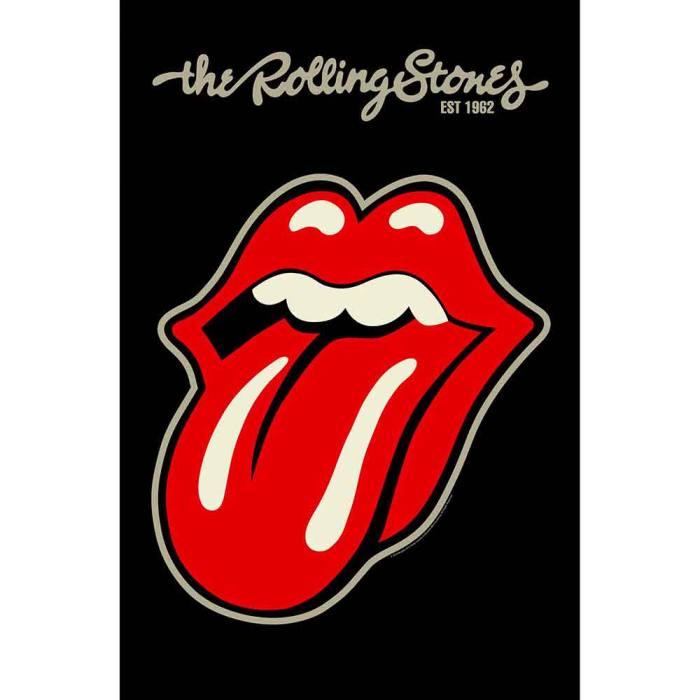 The Rolling Stones tekstilni poster: Tongue 246757