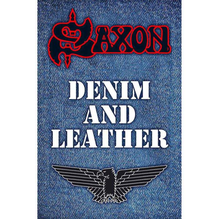 Saxon Textilna Trzalica: Denim & Leather 246759
