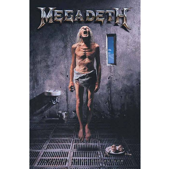 Megadeth Textile Poster: Countdown to Extinction 246765
