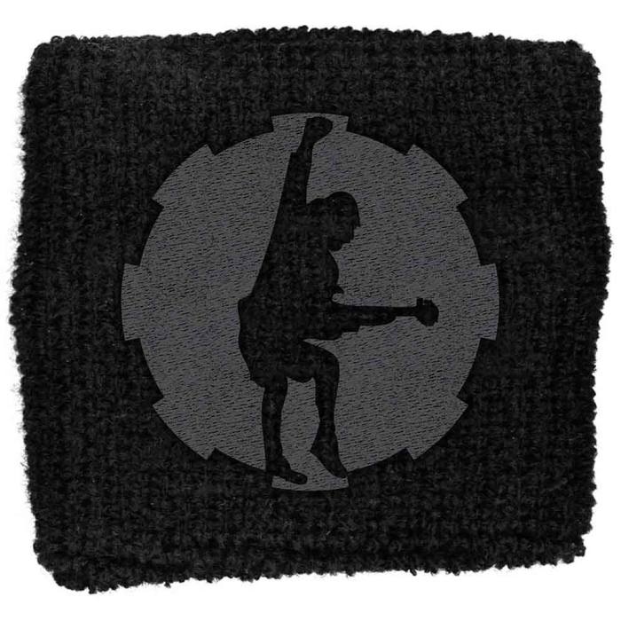 AC/DC Embroidered Wristband: Angus Cog 247349