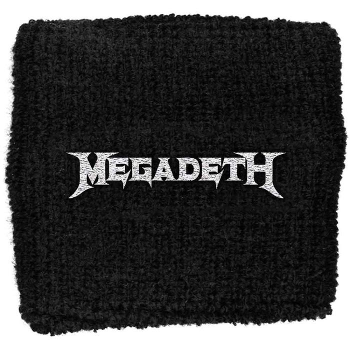 Megadeth Embroidered Wristband: Logo (Loose) 247356
