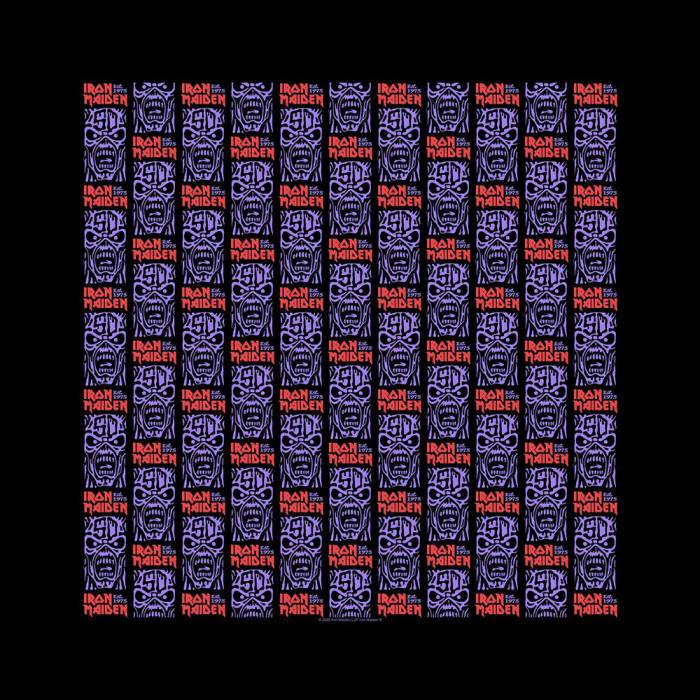 Iron Maiden unisex bandana Est. 1975 (črna) 248312