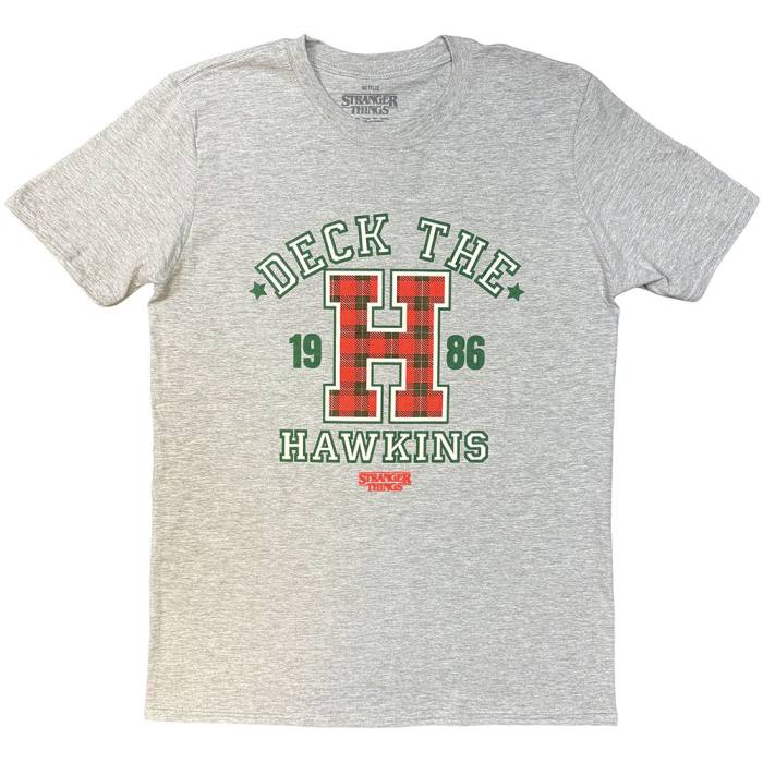 Stranger Things T-Shirt Deck The Hawkins Grey 248448