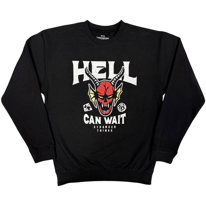 Stranger Things Hell Can Wait Unisex Hoodie 248580