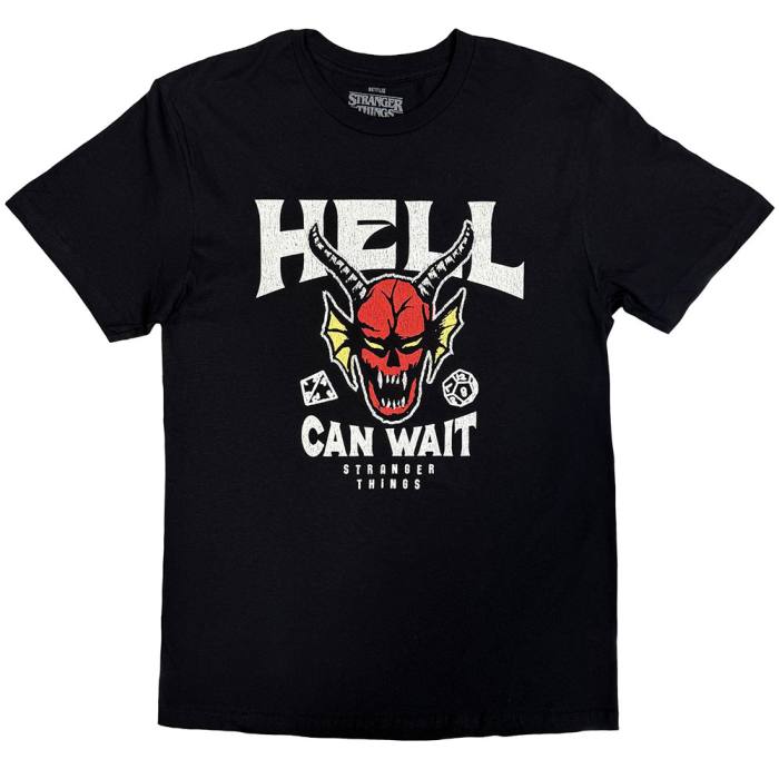 Stranger Things Hell Can Wait Unisex T-Shirt 248586