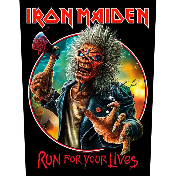 Iron Maiden našitek: Run For Your Lives 248679