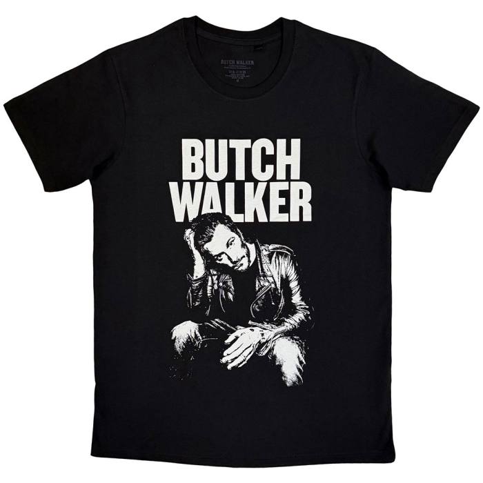 Butch Walker Unisex T-Shirt: Contrast Photo (Black) 248706