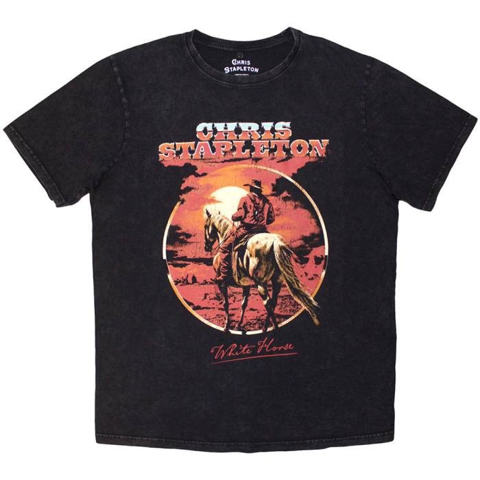 Chris Stapleton White Horse Stone Wash T-Shirt 248818