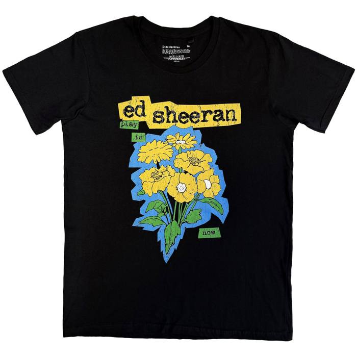 Ed Sheeran T-Shirt Play Flowers 248958