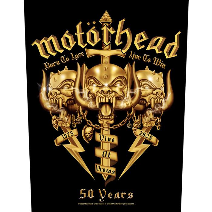 Motorhead Back Patch: Core 50th 249937