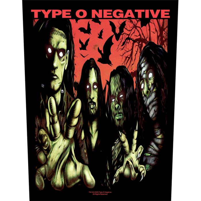 Type O Negative Back Patch: Halloween 249939
