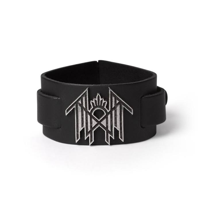 Sleep Token Leather Wrist Strap: Logo 249096