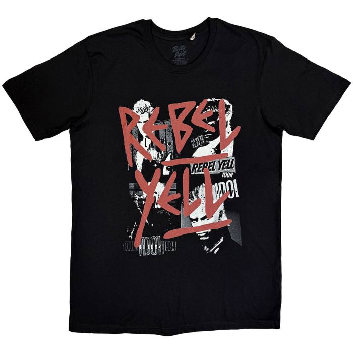 Billy Idol Unisex T-Shirt: Tour '84 (črna) 249116