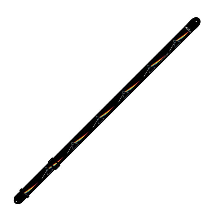 Pink Floyd Guitar Strap (Poly): Dark Side of the Moon Black Prism 249511