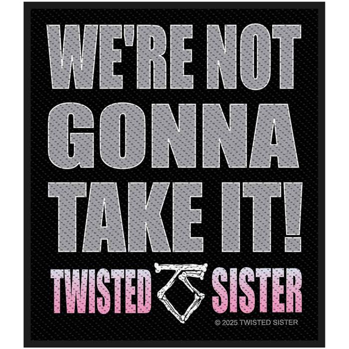 Twisted Sister tkan našitek: We’re Not Gonna Take It 249988