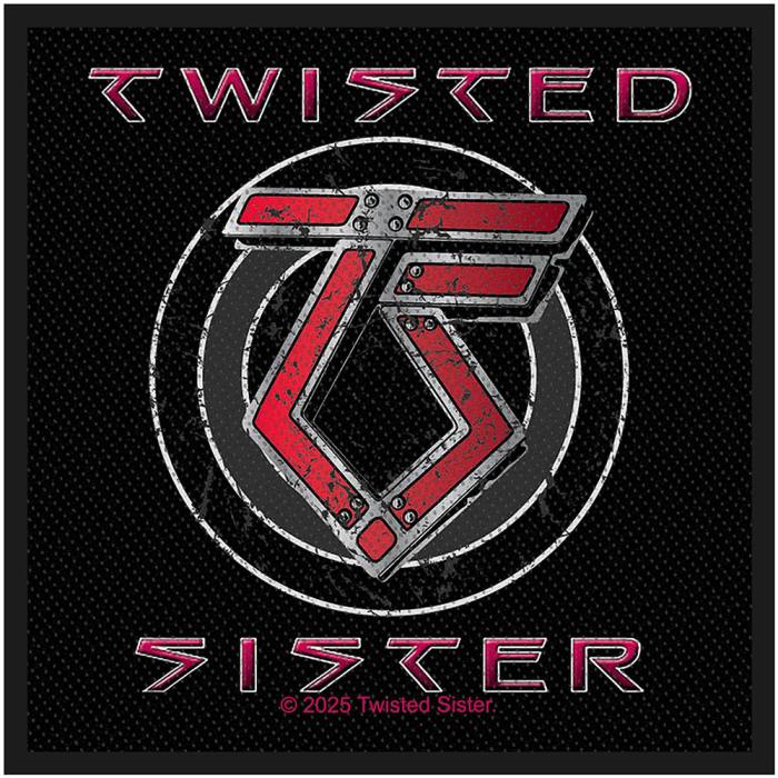 Twisted Sister tkan našitek: TS Logo 249995
