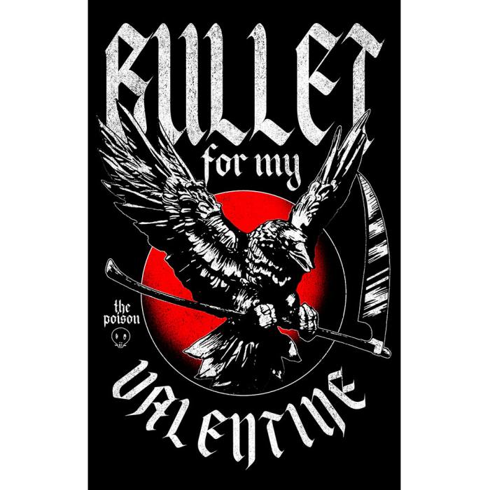 Bullet For My Valentine Tekstilni Poster: The Poison/Crow 249853