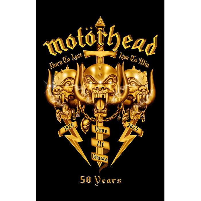 Motorhead Textile Poster: Core 50th 249855