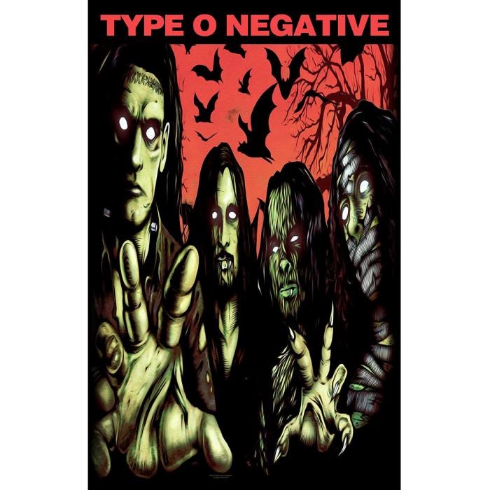 Type O Negative Textile Poster: Halloween 249856