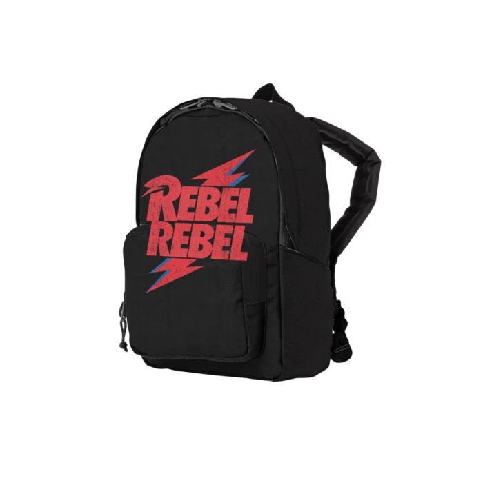 David Bowie Mini Backpack: Rebel Rebel 250124