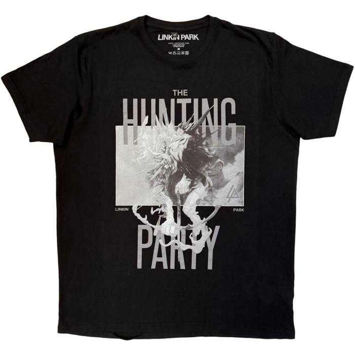 Linkin Park Unisex Premium Carbon T-Shirt: Hunting Party Črna 250348