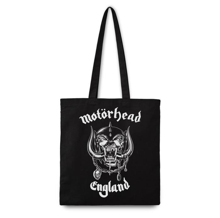 Motorhead Cotton Tote Bag: England 250288