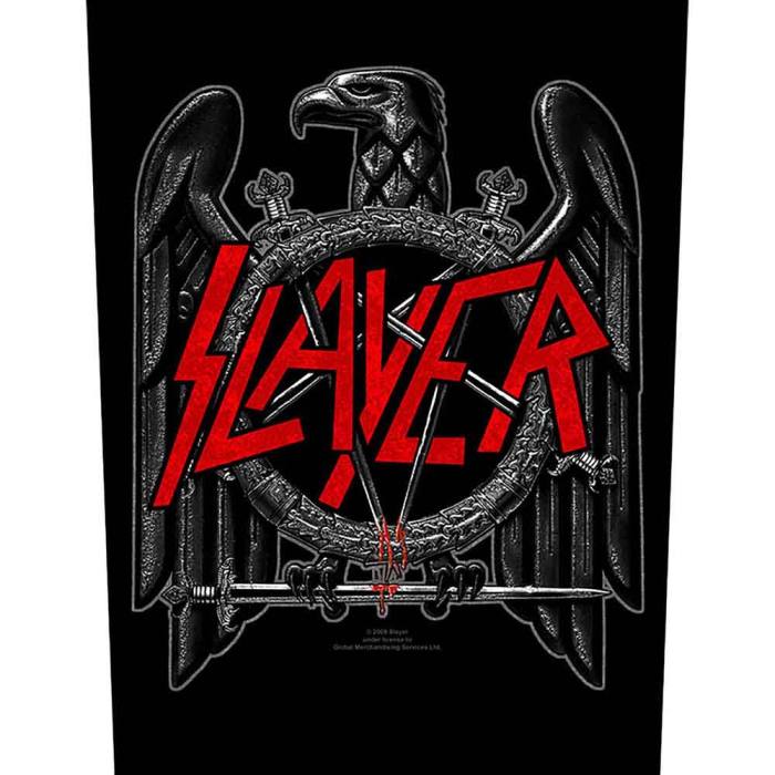 Našitek Slayer hrbtni Black Eagle 319865